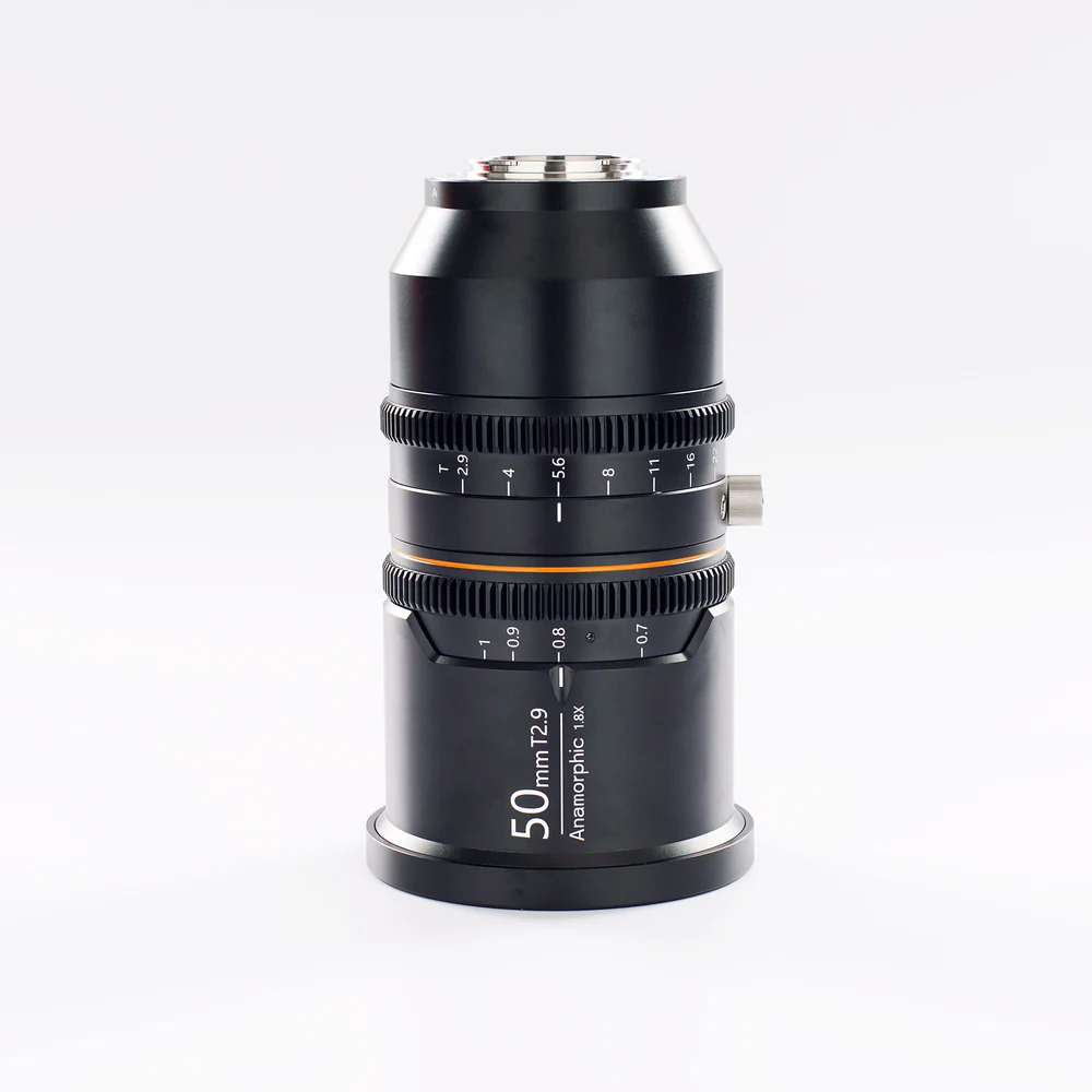 Great Joy 50mm T2.9 1.8x Anamorphic Lens MFT  Mount (Amber Flare) - Discountined