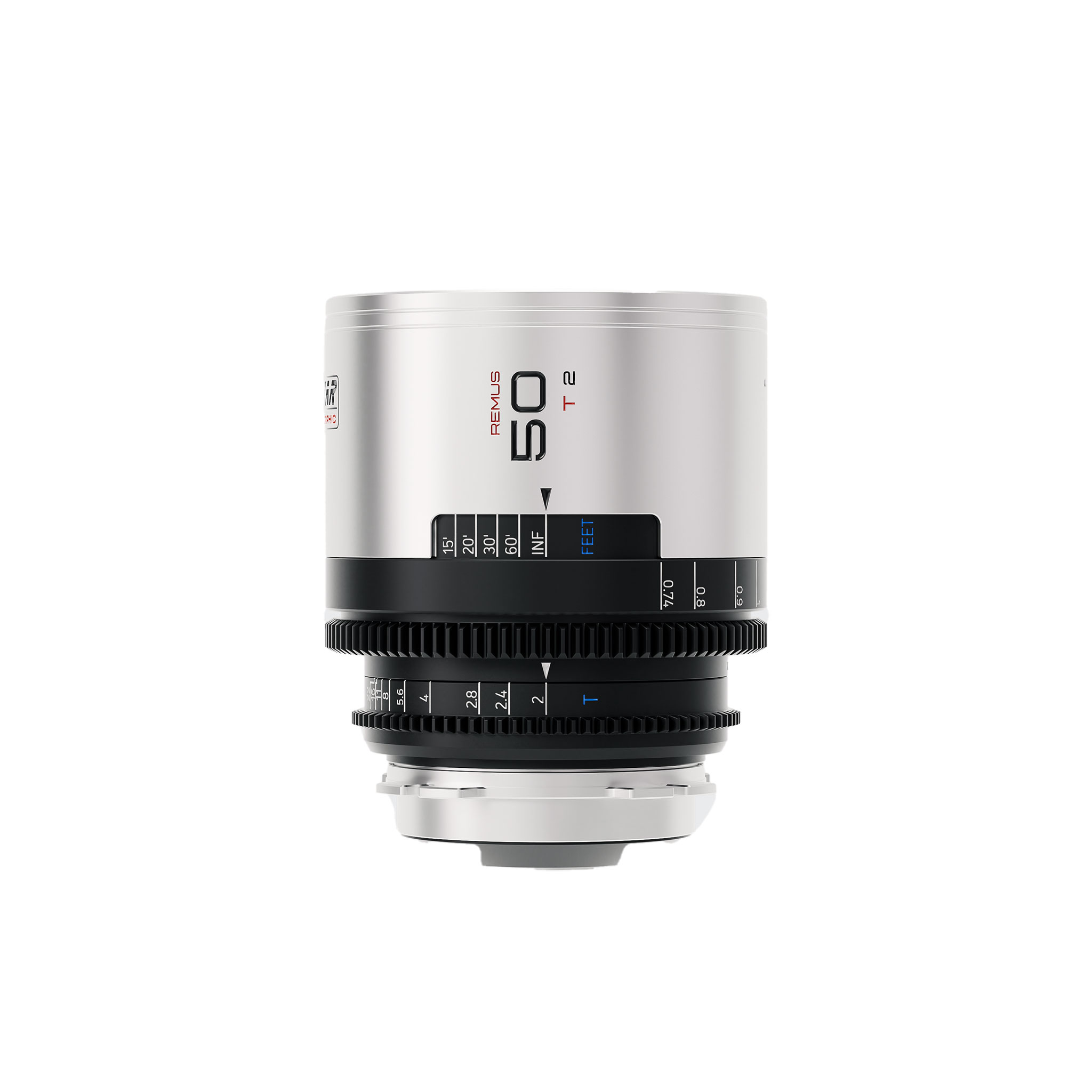 BLAZAR Remus 50mm T2.0 1.5X Full Frame Anamorphic Lens PL Mount (Silver Flare)