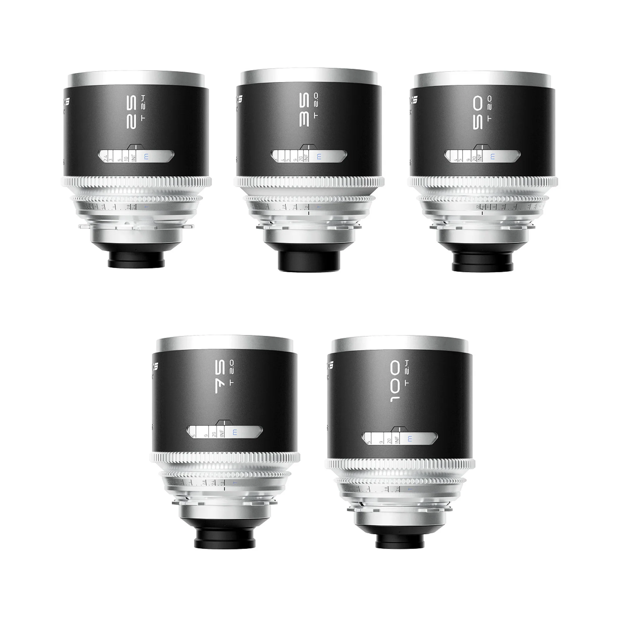 BLAZAR MANTIS 1.33X Full Frame Anamorphic 5-lens set (PL Mount)