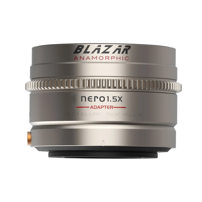 BLAZAR NERO 1.5X Anamorphic Adapter (Blue Flare)
