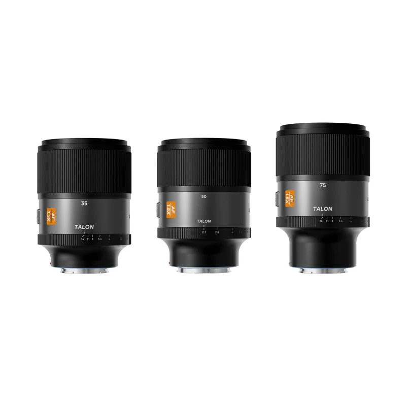 Talon 1.5X Full Frame AF Anamorphic Lens Set 35/50/75mm (E-mount)